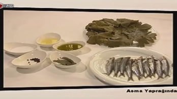 Balık Ankara'da Yenir 3/2 Asma yaprağında Sardalye balığı tarifi fragmanı