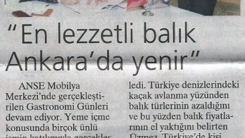 En Lezzetli Balık Ankara'da Yenir - Milliyet Gazetesi