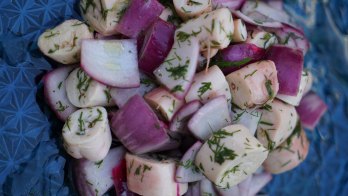 Soğanlı Ahtapot Salatası